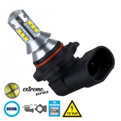 GloboStar® 81443 Λάμπα Αυτοκίνητου HB4 9006 3rd Generation Can-Bus Extreme Series LED 16 CREE XBD 15W 2115lm 360° DC 12V IP20 Ψυχρό Λευκό 6000K