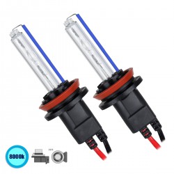 GloboStar® 84018 H11 ΣΕΤ 2 x Λάμπες Βασικού Φωτισμού Αυτοκινήτου & Μοτοσυκλέτας Xenon HID 70W 6400lm IP20 Ψυχρό Λευκό 8000K