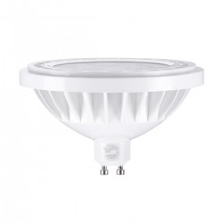 GloboStar® 60123 Σποτ LED GU10 AR111 12W 1200lm 36° AC 220-240V IP20 Φ11 x Υ6.6cm Ψυχρό Λευκό 6000K - 3 Χρόνια Εγγύηση