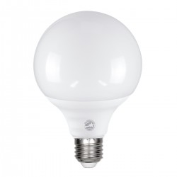 GloboStar® 60040 Λάμπα LED E27 G95 Γλόμπος 15W 1455lm 260° AC 220-240V IP20 Φ9.5 x Υ14cm Φυσικό Λευκό 4500K - 3 Years Warranty