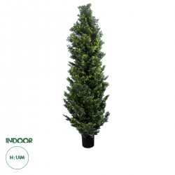 GloboStar® Artificial Garden CYPRESSUS LEYLANDII 20156 Τεχνητό Διακοσμητικό Φυτό Κυπαρίσσι Λέιλαντ Υ180cm