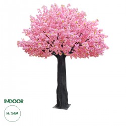 GloboStar® Artificial Garden CHERRY PRUNUS BLOSSOM TREE 20164 Τεχνητό Διακοσμητικό Δέντρο Άνθος Κερασιάς Προύμνη Υ340cm