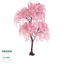 GloboStar® Artificial Garden CHERRY BLOSSOM TREE 20166 Τεχνητό Διακοσμητικό Δέντρο Άνθος Κερασιάς Υ380cm