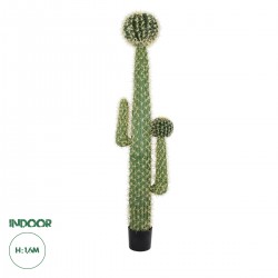 GloboStar® Artificial Garden CARNEGIEA CACTUS 20135 Τεχνητό Διακοσμητικό Φυτό Κάκτος Σαγκουάρο Υ180cm