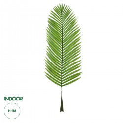 GloboStar® Artificial Garden ARECA PALM LEAF 20175 - Τεχνητό Διακοσμητικό Φύλο Φοινικόδεντρου Αρέκα Π45 x Υ100cm