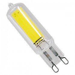 GloboStar® 115095 Λάμπα G9 LED FILAMENT COB 6W 660 lm 320° AC 85-265V Γυάλινη Ψυχρό Λευκό 6000K