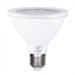 GloboStar® 60086 Λάμπα LED E27 PAR30 Σποτ 12W 1128lm 36° AC 220-240V IP20 Φ9.5 x Υ9.5cm Θερμό Λευκό 2700K - 3 Χρόνια Εγγύηση