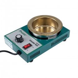 GloboStar® 79993 Proskit SS-554 Solder Pot - Δοχείο Συγκόλλησης Ρεύματος 300W AC 220-240V με Ρύθμιση Θερμοκρασίας 100°C έως 450°C Μ21 x Π14 x Υ6cm