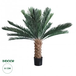 GloboStar® Artificial Garden CYCADS 20022 Τεχνητό Διακοσμητικό Φυτό Αρωματική Κύκας Υ120cm