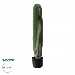 GloboStar® Artificial Garden CARNEGIEA CACTUS 20125 Τεχνητό Διακοσμητικό Φυτό Κάκτος Σαγκουάρο Υ85cm