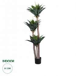 GloboStar® Artificial Garden AGAVE 20215 Τεχνητό Διακοσμητικό Φυτό Αγαύη Υ150cm