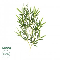 GloboStar® Artificial Garden BAMBOO BRANCH 20227 Τεχνητό Διακοσμητικό Κλαδί Μπαμπού Π50 x Υ70cm