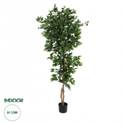 GloboStar® Artificial Garden FICUS BENJAMINA TREE 20416 Τεχνητό Διακοσμητικό Φυτό Φίκος Μπενζαμίνη Υ180cm