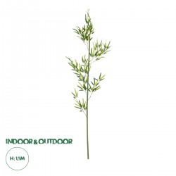 GloboStar® Artificial Garden BAMBOO BRANCH 20438 Τεχνητό Διακοσμητικό Κλαδί Μπαμπού Υ150cm