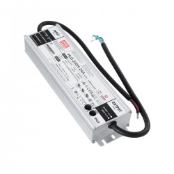 GloboStar® HLG-240H-24A 90793 MEANWELL Αδιάβροχο Ρυθμιζόμενο Μεταλλικό Τροφοδοτικό SELV για Προϊόντα LED 240W 10A - AC 220-240V σε DC 24V - Ρυθμιζόμενο από 22.4VDC έως 25.6VDC - Αδιάβροχο IP65 Μ24.4 x Π6.8 x Υ3.88cm - 3 Years Warranty