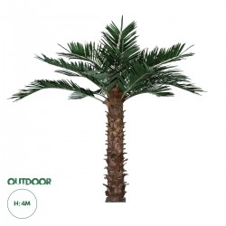 GloboStar® Artificial Garden COCONUT PALM TREE 20435 Τεχνητό Διακοσμητικό Φοινικόδεντρο Κοκοφοίνικας Υ400cm