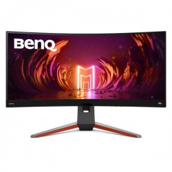 BENQ EX3410R MOBIUZ 34" Ultrawide 1000R Curved Gaming Monitor - Τριετή Εγγύηση - 0 pixel για το πάνελ - Service Από Επίσημη Ελληνική Αντιπροσωπεία