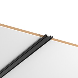 Inlight Ultra-Thin μαγνητική ράγα σε μαύρη απόχρωση D:3m (TR007-3-BL)