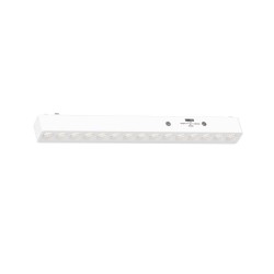 Inlight Φωτιστικό LED 15W 3CCT για Ultra-Thin μαγνητική ράγα σε λευκή απόχρωση D:33,8X2,6X2,4cm (TMU0020-WH)