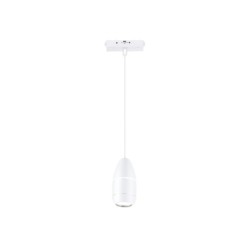 Inlight Κρεμαστό Φωτιστικό LED 5W 3CCT για Ultra-Thin μαγνητική ράγα σε λευκή απόχρωση D:9Χ12cm (TMU0220-White)