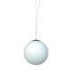 InLight Κρεμαστό φωτιστικό από λευκή οπαλίνα 1XE27 D:25cm (4253-Δ)