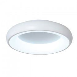 InLight Πλαφονιέρα οροφής LED 54W 3CCT από λευκό ακρυλικό D:40cm (42020-B-White)