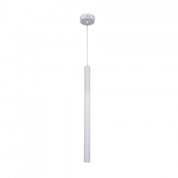 InLight Κρεμαστό φωτιστικό LED 5W 3000K σε λευκή απόχρωση D:50cm (4018-WH)