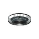 InLight Waterton 72W 3CCT LED Ανεμιστήρας Οροφής Μαύρος (101000620)