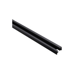 InLight Μονοφασική Ράγα 1m σε μαύρη απόχρωση (TR1-0011-Black)