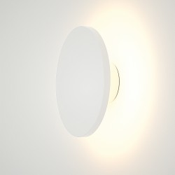 it-Lighting Geneva LED 8W 3CCT Outdoor Wall Lamp White D:17cmx5.5cm (80201120)