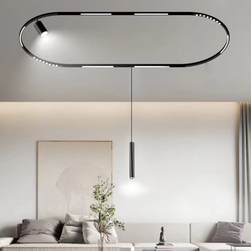 Inlight Γραμμικό φωτιστικό Curved LED 12W 3000K για μαγνητική ράγα σε μαύρη απόχρωση D:34x2,2x2,5cm (TMC0041-Black)