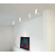 InLight Φωτιστικό οροφής λευκό από γύψο 1XGU10 D:7cm (42165)