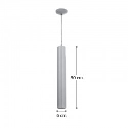 InLight Κρεμαστό φωτιστικό από λευκό μέταλλο 1XGU10 D:50cm (4505-WH-ΚΡΕΜΑΣΤΟ)