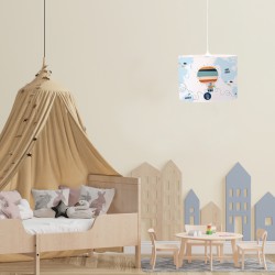 InLight Επιτραπέζιο φωτιστικό από λευκό μέταλλο και καπέλο D:30cm (3024)