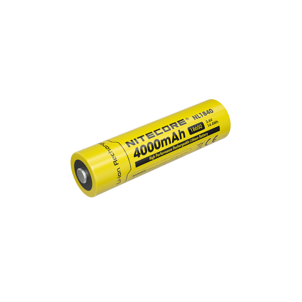 ΜΠΑΤΑΡΙΑ NITECORE 18650 / 4000mAh (τιμή τεμαχίου), NL1840