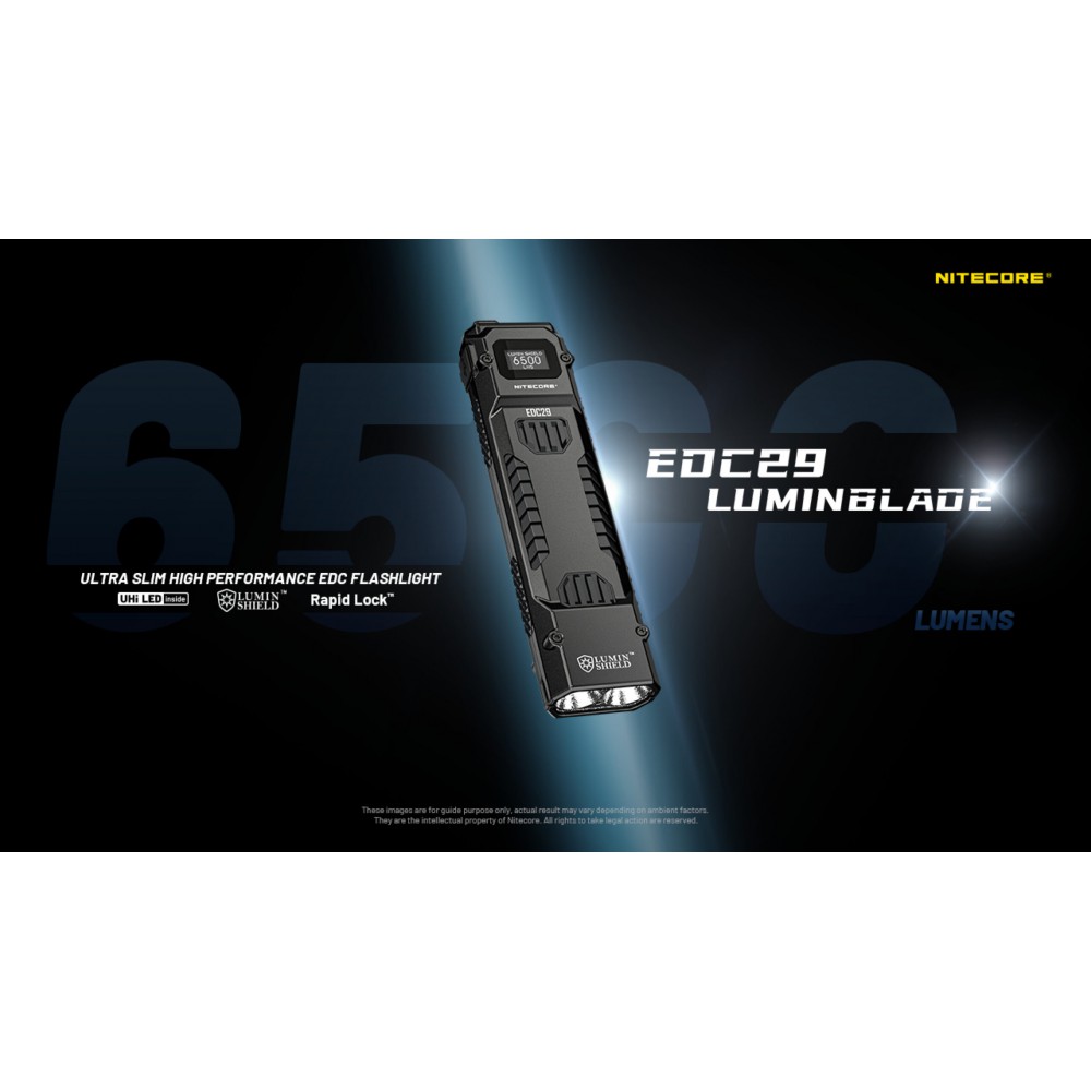 ΦΑΚΟΣ LED NITECORE EDC29HUI, 6500Lumens