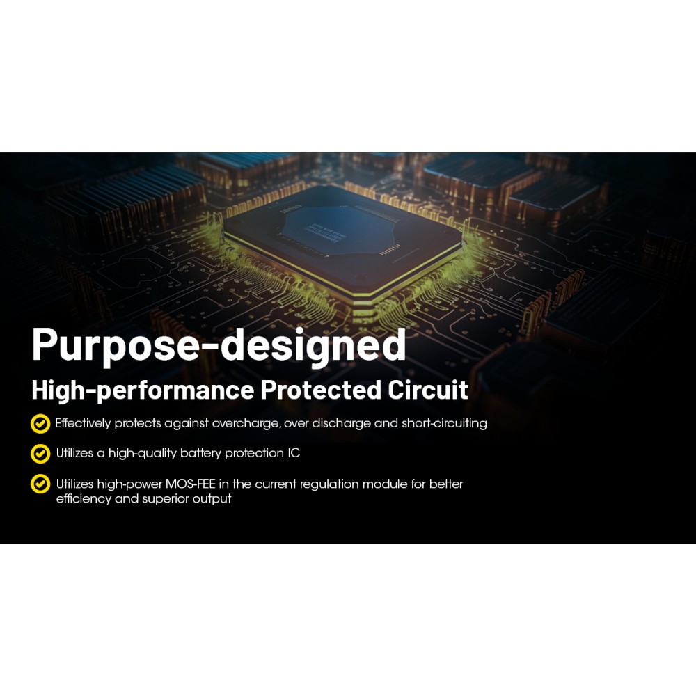ΜΠΑΤΑΡΙΑ NITECORE NL1816R, 1600ma