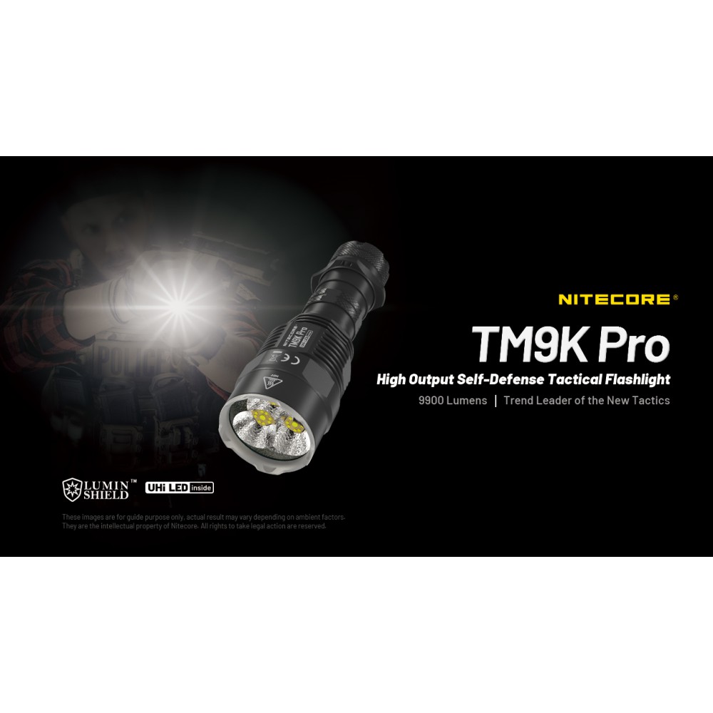 ΦΑΚΟΣ LED NITECORE TM9K PRO , 9900 Lumens