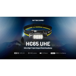 ΦΑΚΟΣ LED NITECORE HEADLAMP HC65 UHE, 2000 Lumens