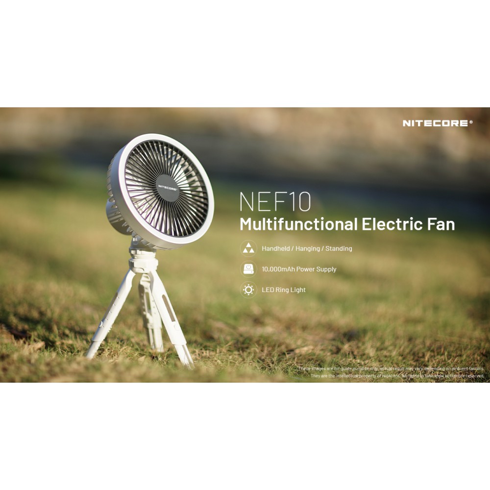 ΑΝΕΜΙΣΤΗΡΑΣ ΠΟΛΥΧΡΗΣΤΙΚΟΣ NITECORE NEF10 Grey