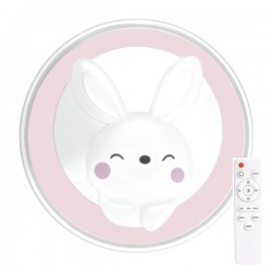 ΠΛΑΦΟΝΙΕΡΑ ΟΡΟΦΗΣ LED ΠΑΙΔΙΚΟ ΚΟΥΝΕΛΑΚΙ CCT 2*24W 3000K | 4000K | 6000K Spotlight