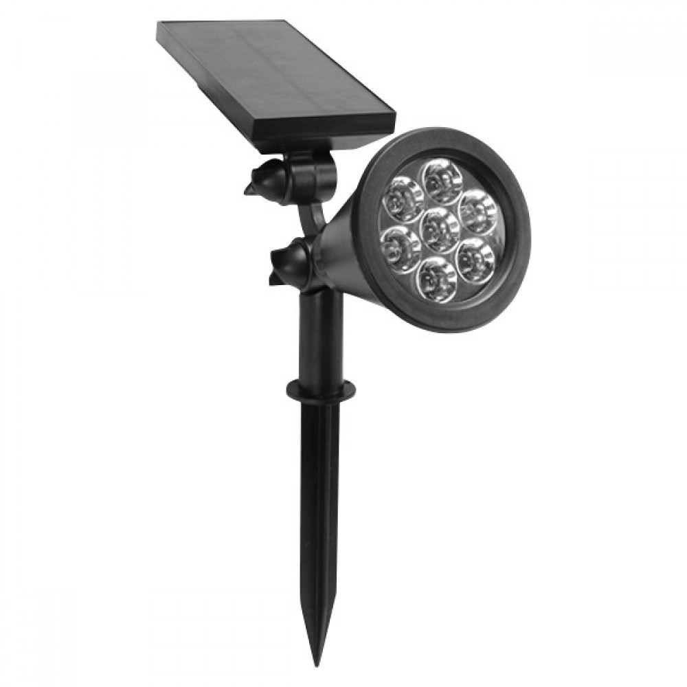 ΦΩΤΙΣΤΙΚΟ LED SOLAR ΕΔΑΦΟΥΣ 4W RGB Spotlight ΦΩΤΙΣΤΙΚΟ LED SOLAR ΕΔΑΦΟΥΣ 4W RGB Spotlight