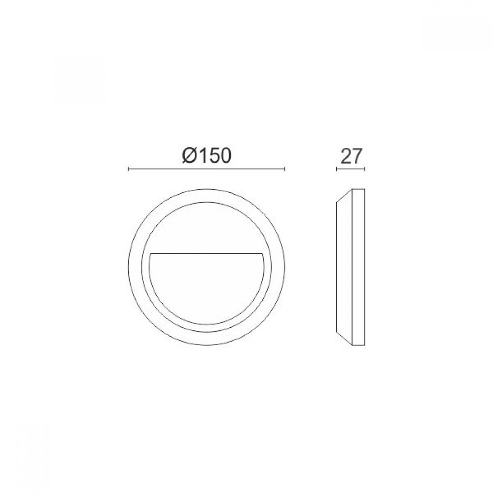 ΑΠΛΙΚΑ LED ΕΞΩΤΕΡΙΚΟΥ ΧΩΡΟΥ 1.5W CCT - Spotlight
