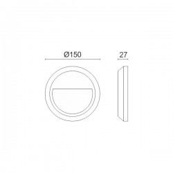 ΑΠΛΙΚΑ LED ΕΞΩΤΕΡΙΚΟΥ ΧΩΡΟΥ 1.5W CCT - Spotlight