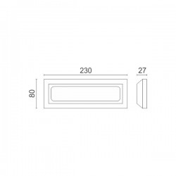 ΑΠΛΙΚΑ LED ΕΞΩΤΕΡΙΚΟΥ ΧΩΡΟΥ 3,8W CCT - Spotlight