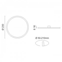 ΡΥΘΜΙΖΟΜΕΝΟ ΦΩΤΙΣΤΙΚΟ LED PANEL 20W CCT - Spotlight