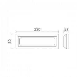 ΑΠΛΙΚΑ LED ΕΞΩΤΕΡΙΚΟΥ ΧΩΡΟΥ 3,8W CCT - Spotlight