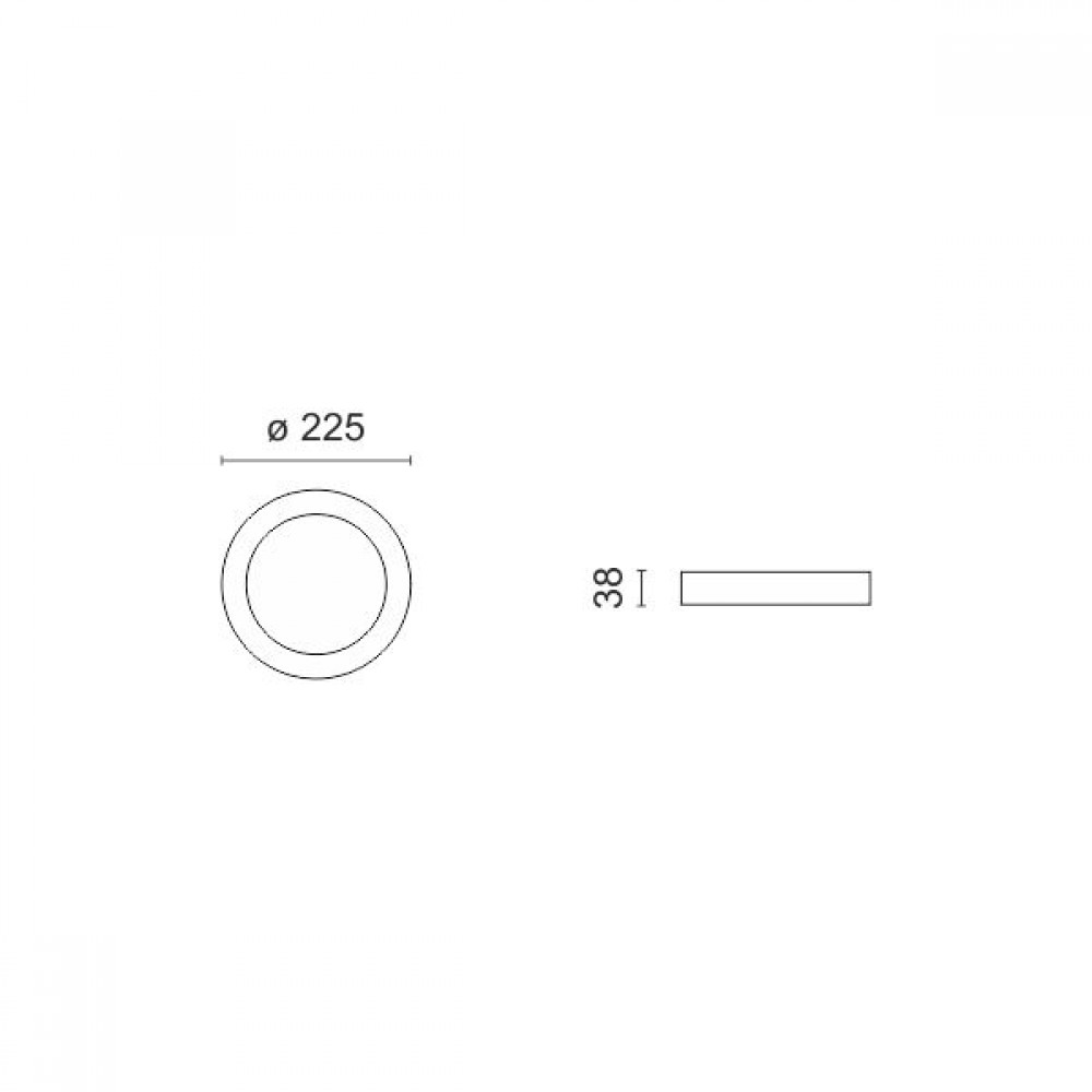 ΠΛΑΦΟΝΙΕΡΑ ΟΡΟΦΗΣ LED 18W CCT Spotlight