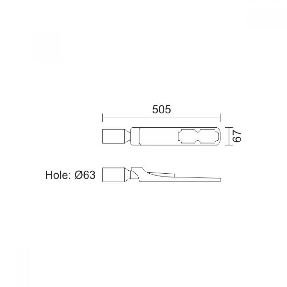 ΦΩΤΙΣΤΙΚΑ ΔΡΟΜΟΥ LED HPL 50W 6000K - Spotlight