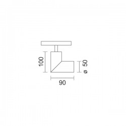 ΣΠΟΤ ΡΑΓΑΣ ΜΑΓΝΗΤΙΚΟ 12W 3000Κ - Spotlight